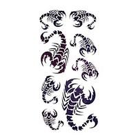 5 Pcs Scorpion Waterproof Temporary Tattoo(18.5cm9cm)