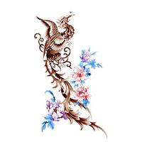 5 Pcs Phoenix Waterproof Temporary Tattoo(17.5cm10cm)