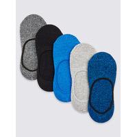 5 Pairs of Cotton Rich Footsies (3-16 Years)