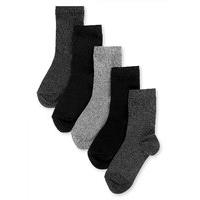 5 Pairs of Freshfeet Cotton Rich School Socks (2-14 Years)