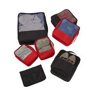 5-Piece Packing Set and Shoe Packing Bag, Plus FREE Gadget Bag