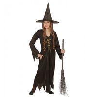 5 7 years black girls witch costume