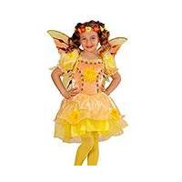 5-7 Years Yellow Girls Summer Fairy Costume