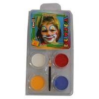 5 Piece Clown Face Paint