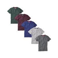 5 pack crew neck t shirt