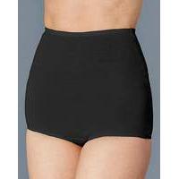 5 Pack Cotton Comfort Black Briefs