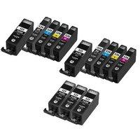 5 x PGI-525BK Black and 2 x CLI-...