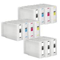 5 x Epson T7541 Black and x 2 Epson T7542-4 Colour Compatible Ink Cartridges