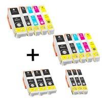 5 x Epson 33XL (T3351+T3361) Black+Photo + 2 x Epson 33XL Color Set (T3362/64) Compatible Cartridges