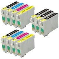 5 x Epson 18XL (T1811) Black and 2 x Epson 18XL Color Set (T1812-4) Compatible Cartridges