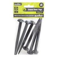 5\" Mushroom Pegs Pack Of 6