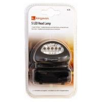 5 LED Head Lamp With Removable Headband