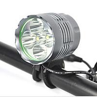 5 CREE XML T6 Bicycle Light / Headlamps 3 Mode 5600 Lumens Waterproof / Rechargeable / Impact Resistant / Anti Slip