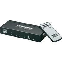 5 ports HDMI switch Goobay AVS 43-5 2011 + remote control, 3D playback mode 1920 x 1080 Full HD
