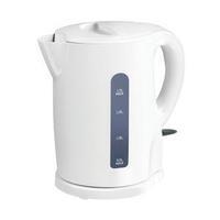 5 Star (1.7 Litre) 2200W Cordless Kettle with Automatic Shut Off and Water Level Indicator (White)