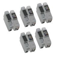 5 x (BCI-21K) Black and 5 x (BCI-21C) Colour Compatible Cartridges