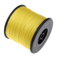 500M 100LB 0.5mm Super Strong Braided Fishing Line 4 Strands Yellow