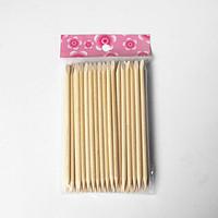 50PCS Nail Art Wood Stick Cuticle Pusher