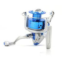 5000 6000 7000 Size 5.2:1 8 Ball Bearings Big Spinning Reels Left and Right Handle Exchangeable Blue Color