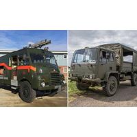 50% off Military Truck Driving and Fire Engine Passenger Ride