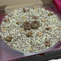50th Birthday Chocolate Pizza - 10\