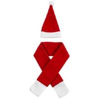 50 x Personalised Honka Christmas scarf and hat bottle decoration - National Pens