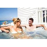 50 credit towards lodges with hot tubs by hoseasons