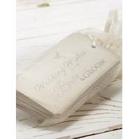 50 additional wedding wish tags