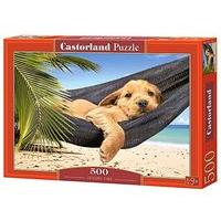 500pc Leisure Time Puppy Jigsaw Puzzle