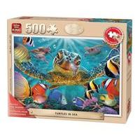500 Piece King Turtles In The Sea Puzzle