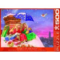 500pc Angels On The Roof Jigsaw Puzzle