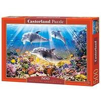 500pc dolphins underwater jigsaw puzzle