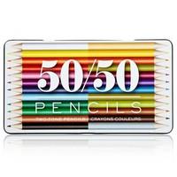 50/50 Two Tone Pencil Set