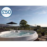 50 credit towards lodges with hot tubs by hoseasons