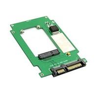 50mm mini pci e msata ssd to 25 sata 22pin hard disk converter adapter ...