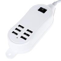 5000mah 6 ports 30w usb desktop charge power strips 100240veu plugleng ...