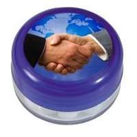 50 x Personalised Round container with approx. 12 gr.mints - National Pens