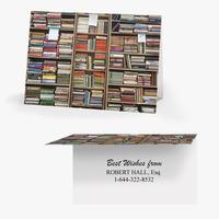 50 x Personalised Book Shelf Card - National Pens