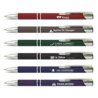 50 x Personalised Pens Soft Touch Paragon Pen - National Pens