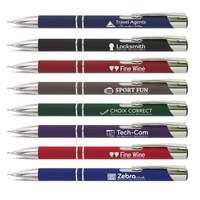 50 x Personalised Paragon Rubber Finish Mechanical Pencil - National Pens