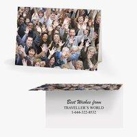 50 x Personalised Group Wave Card - National Pens