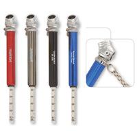50 x personalised tyre gauges with key chain national pens