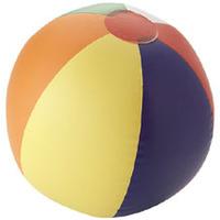 50 x Personalised Rainbow solid beach ball - National Pens