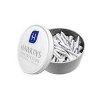 50 x Personalised Tee Tin - National Pens