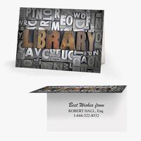 50 x Personalised Library Stamp ...