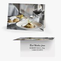 50 x Personalised Table for Two Card - National Pens