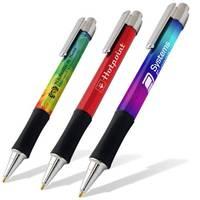 50 x Personalised Pens Extra Weight Chrome Deluxe - National Pens