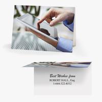 50 x Personalised Tablet Card - National Pens