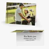 50 x Personalised Golf Cart Card - National Pens