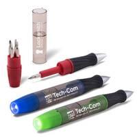 50 x personalised pens illuminating screwdriver pen national pens